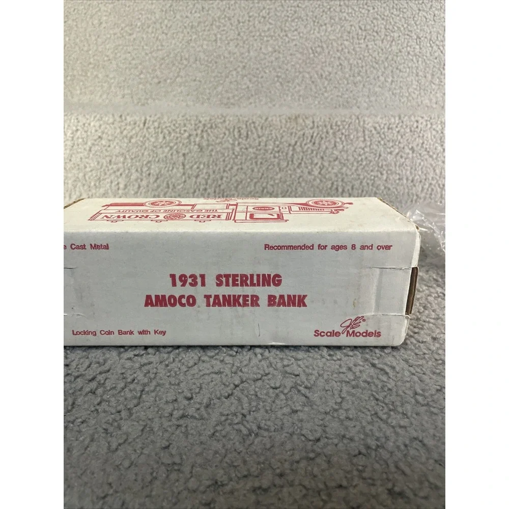 Vintage ERTL 1931 Amoco Sterling Tanker Truck  Bank‎ -Limited Edition- HGK Ent.